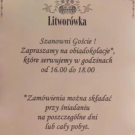 Litworowka Iii Wellness&spa 3* פורונין
